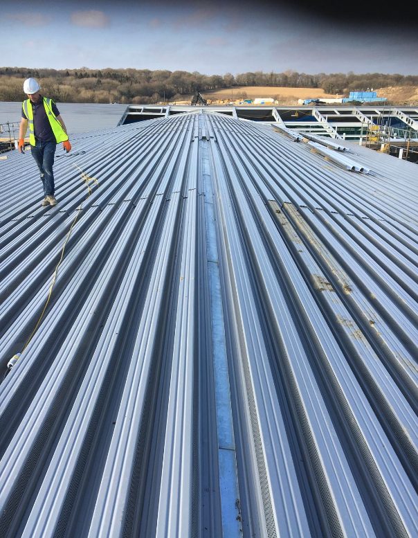 Roof sheeting inspection